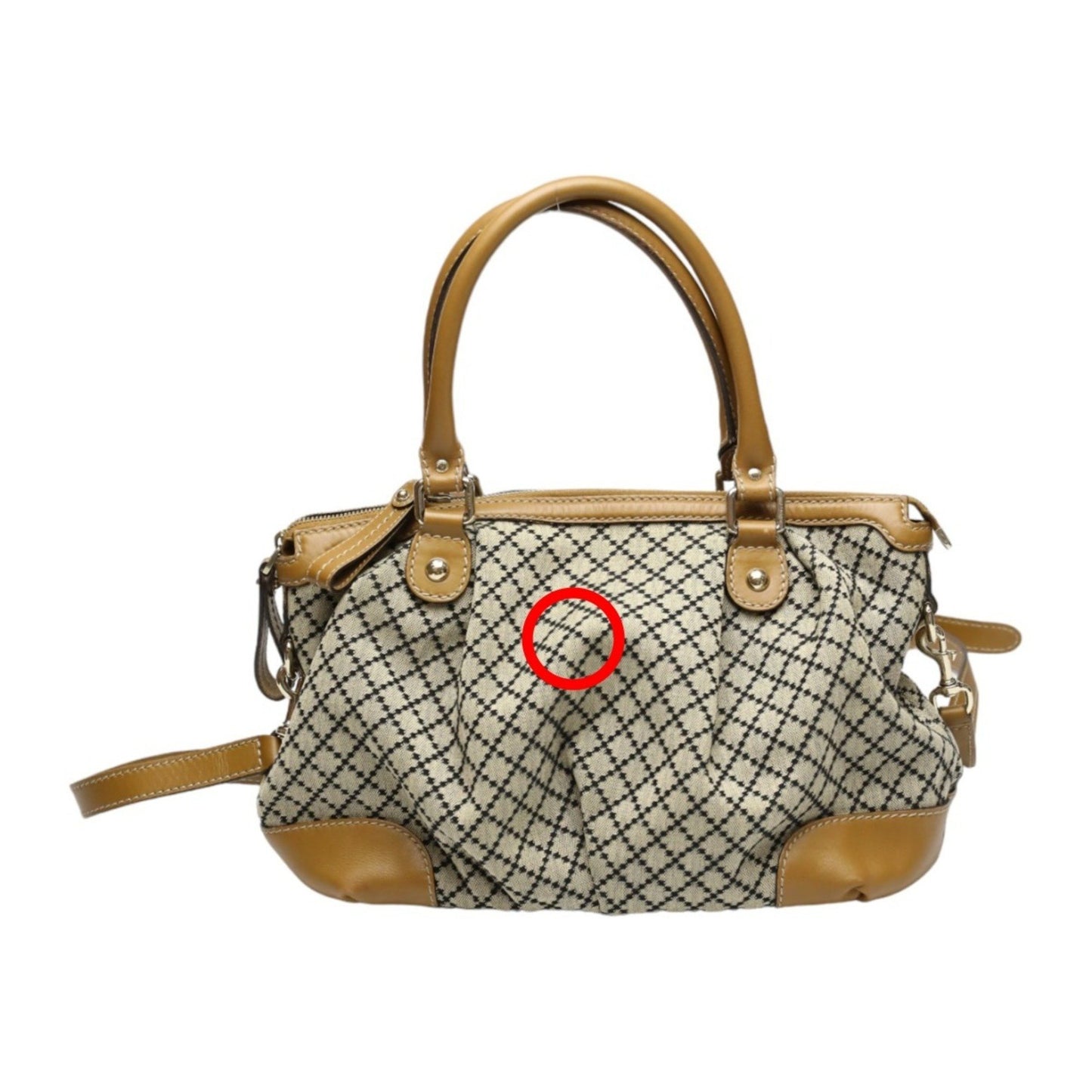 Gucci Brown Canvas Sukey