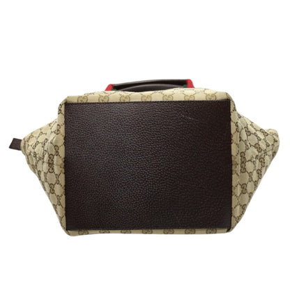 Gucci Brown Canvas Sherry