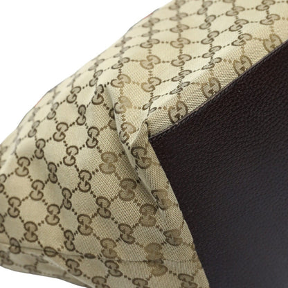 Gucci Brown Canvas Sherry