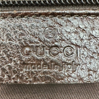 Gucci Brown Canvas Sherry