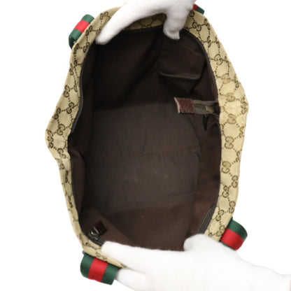 Gucci Brown Canvas Sherry