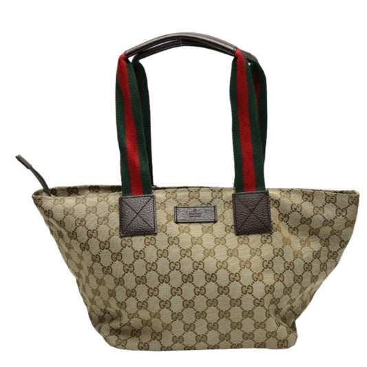 Gucci Brown Canvas Sherry