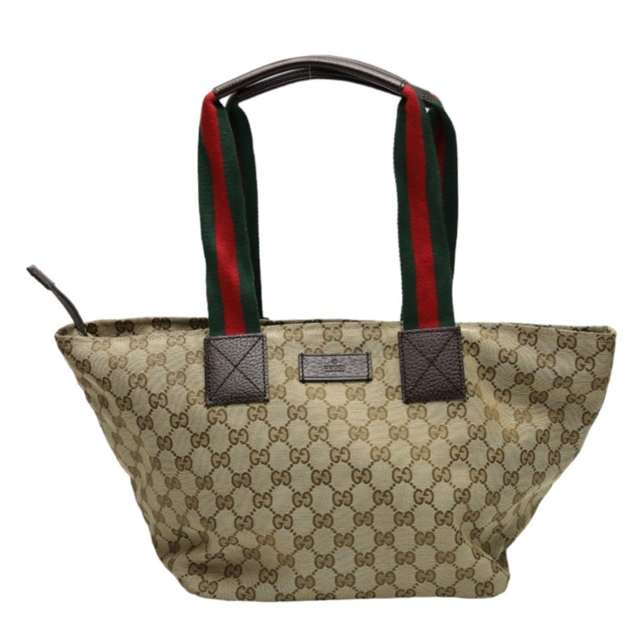 Gucci Brown Canvas Sherry