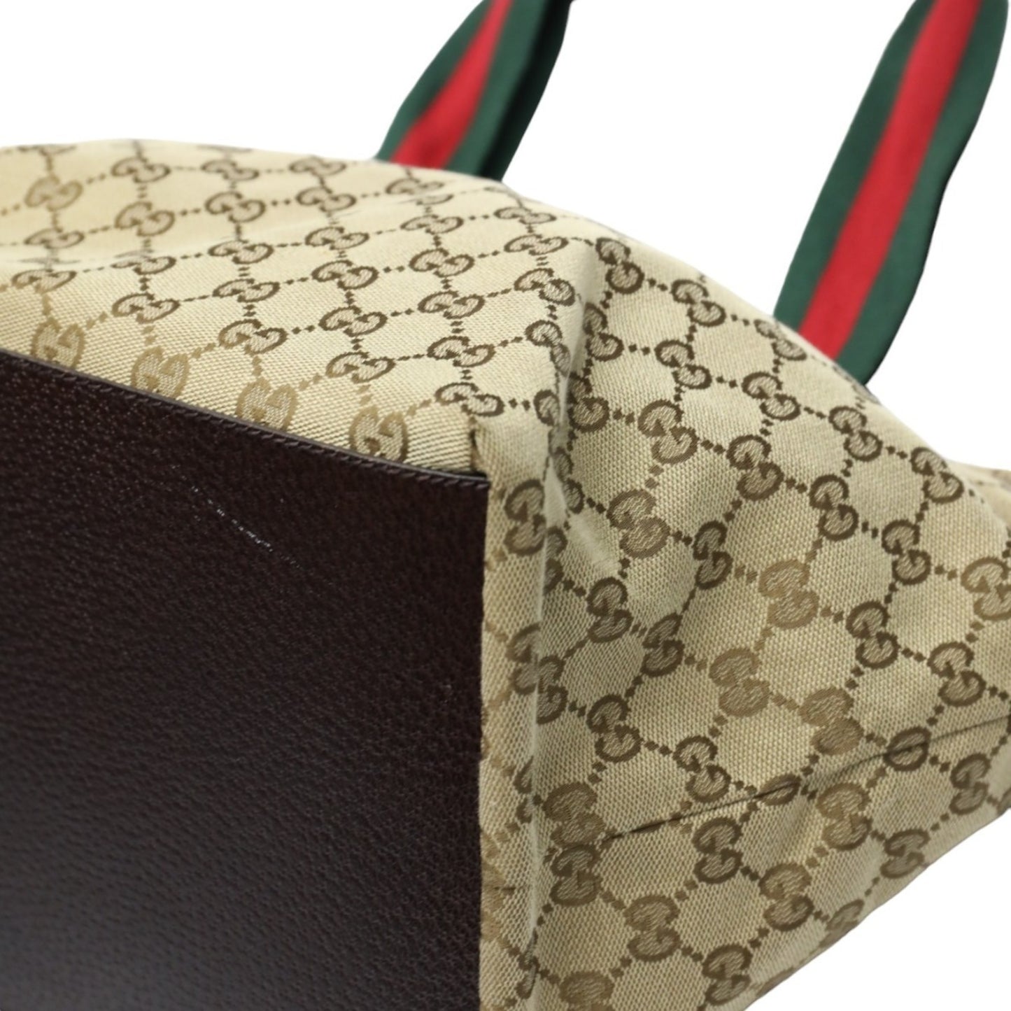 Gucci Brown Canvas Sherry
