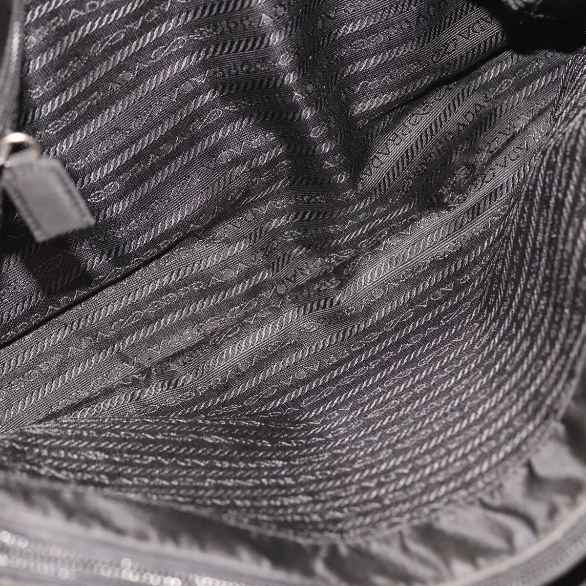 Prada Black Synthetic Tessuto