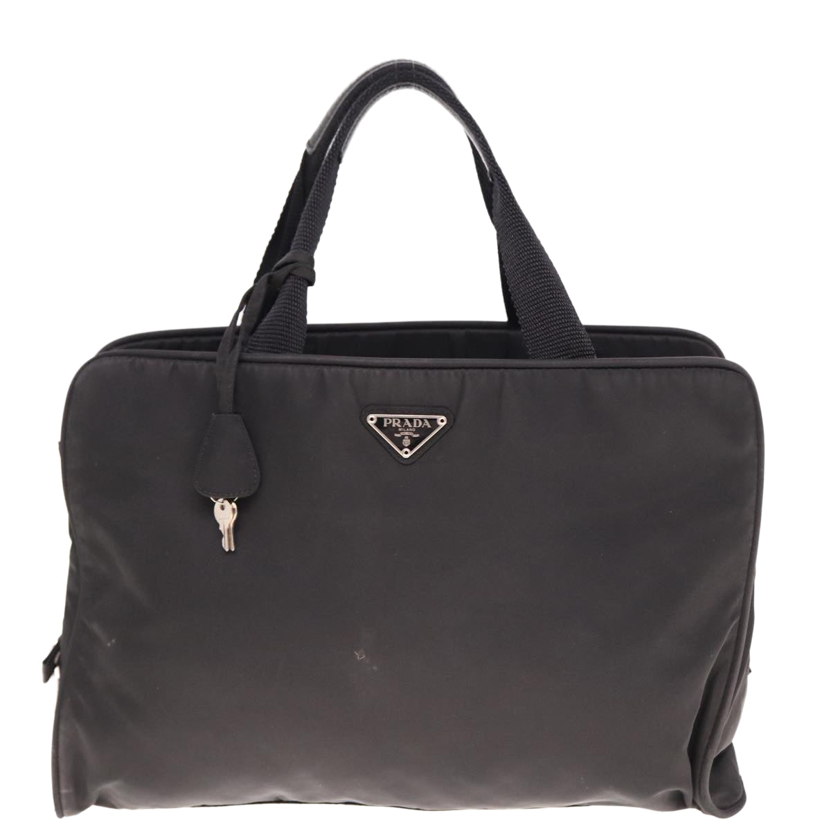 Prada Black Synthetic Tessuto