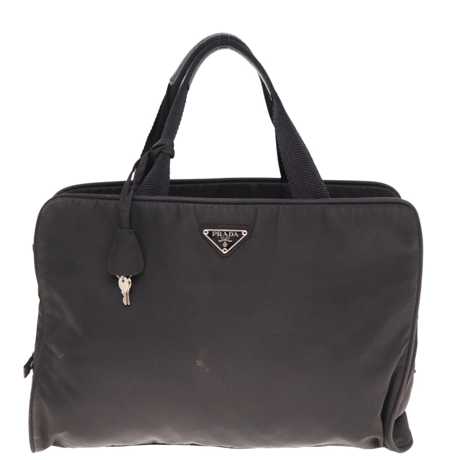 Prada Black Synthetic Tessuto