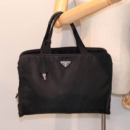 Prada Black Synthetic Tessuto