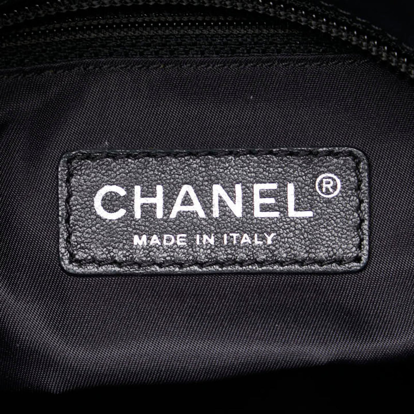 Chanel Black Canvas Biarritz