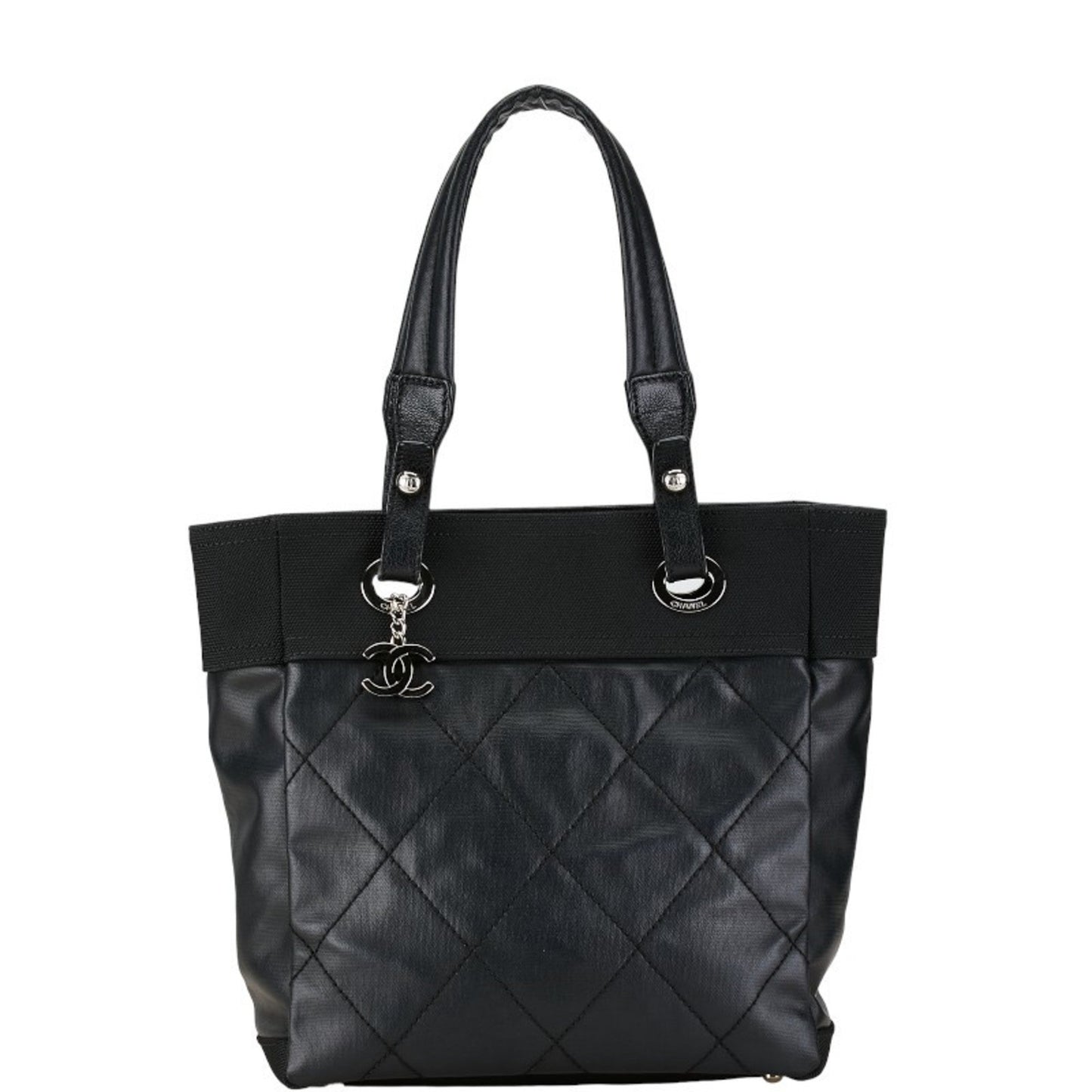 Chanel Black Canvas Biarritz
