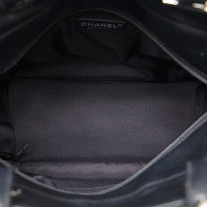 Chanel Black Canvas Biarritz