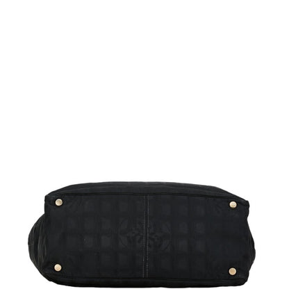 Chanel Black Synthetic Travel Line