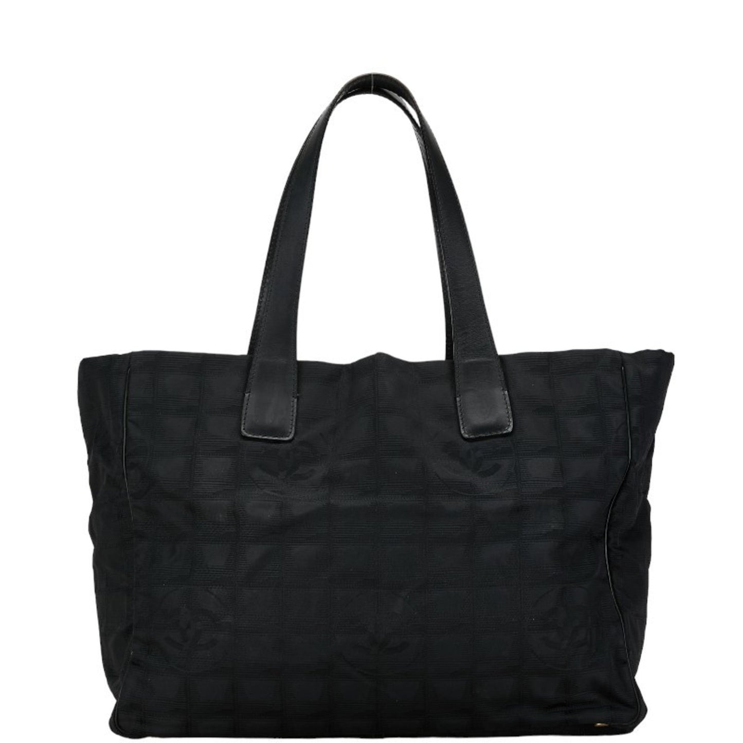 Chanel Black Synthetic Travel Line