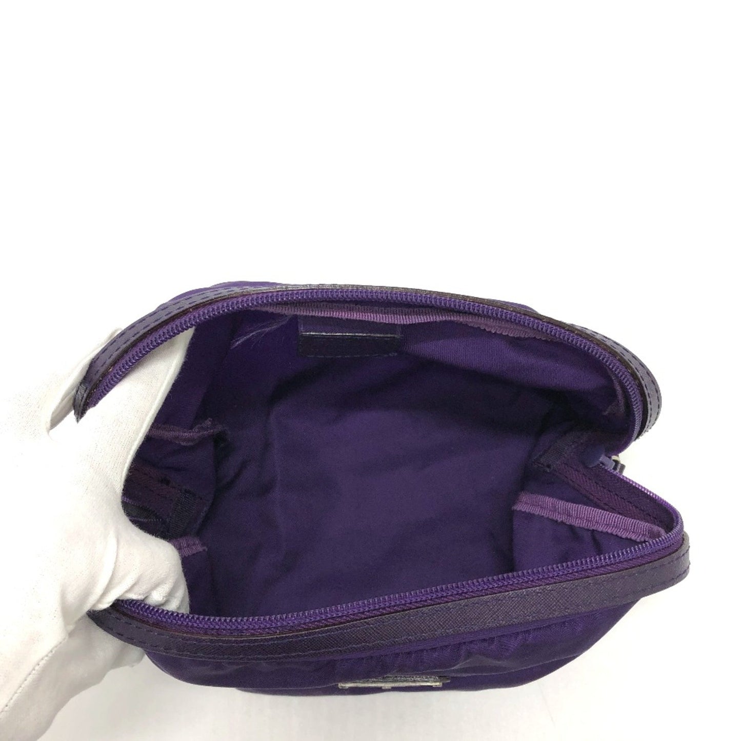 Prada Purple Synthetic Re-nylon