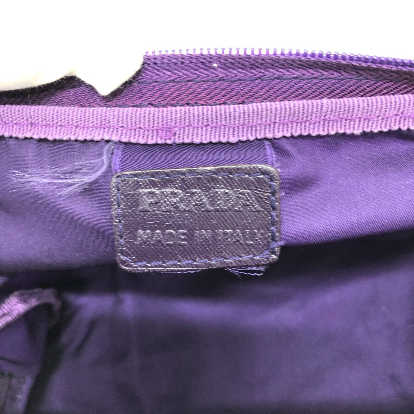 Prada Purple Synthetic Re-nylon