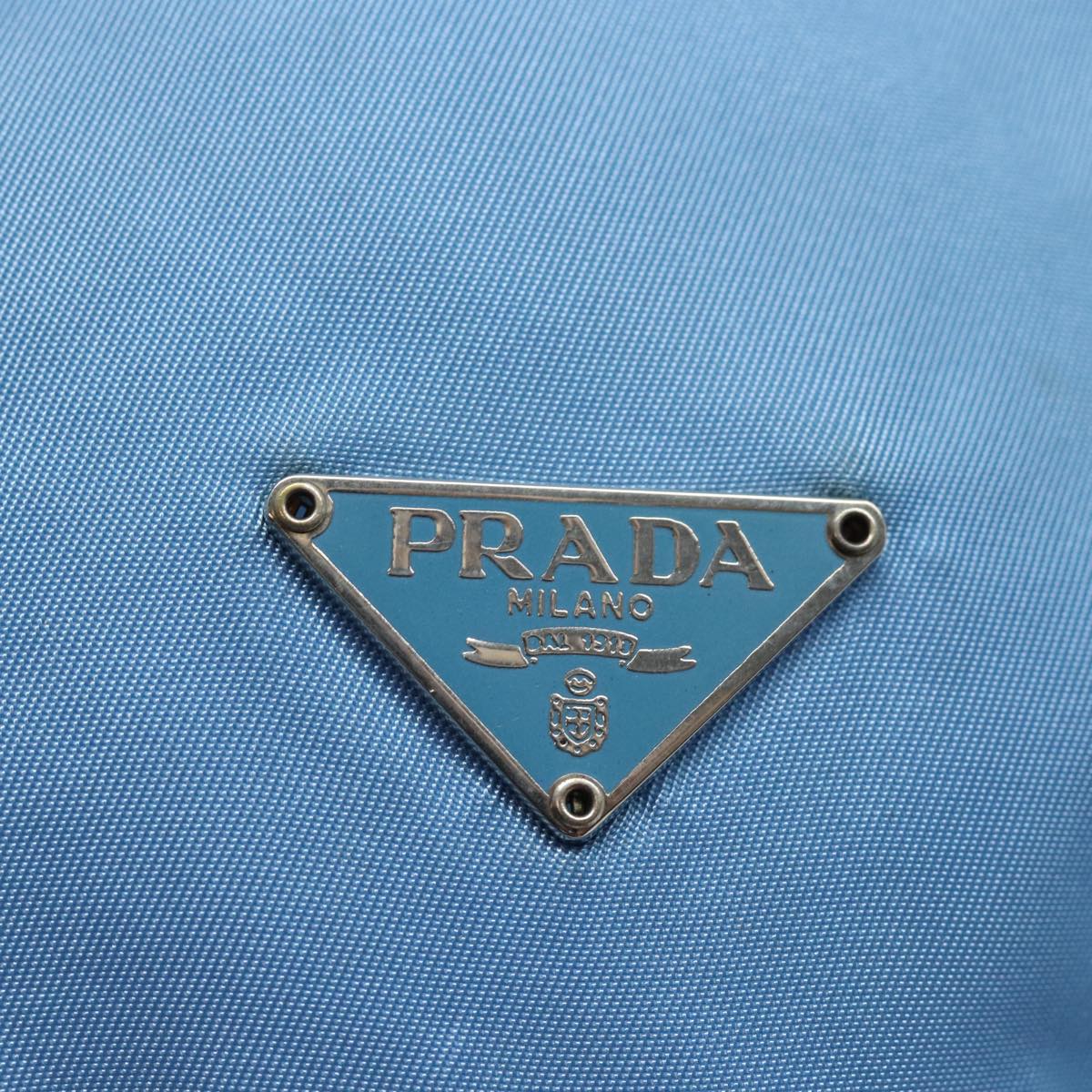 Prada Blue Synthetic Tessuto