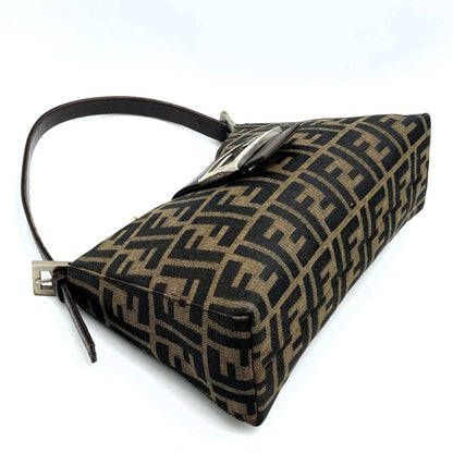 Fendi Brown Canvas Zucca