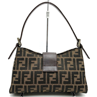 Fendi Brown Canvas Zucca