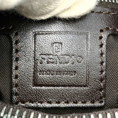 Fendi Brown Canvas Zucca
