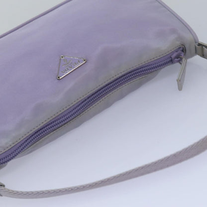 Prada Purple Leather Tessuto