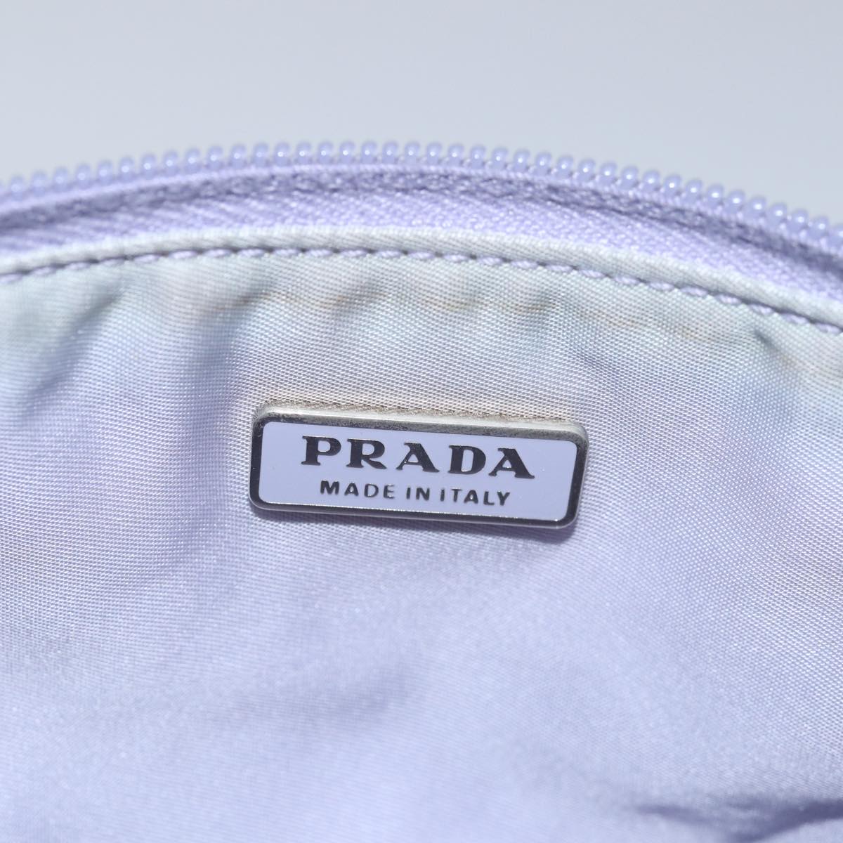 Prada Purple Leather Tessuto