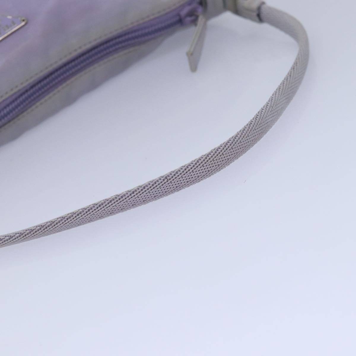Prada Purple Leather Tessuto