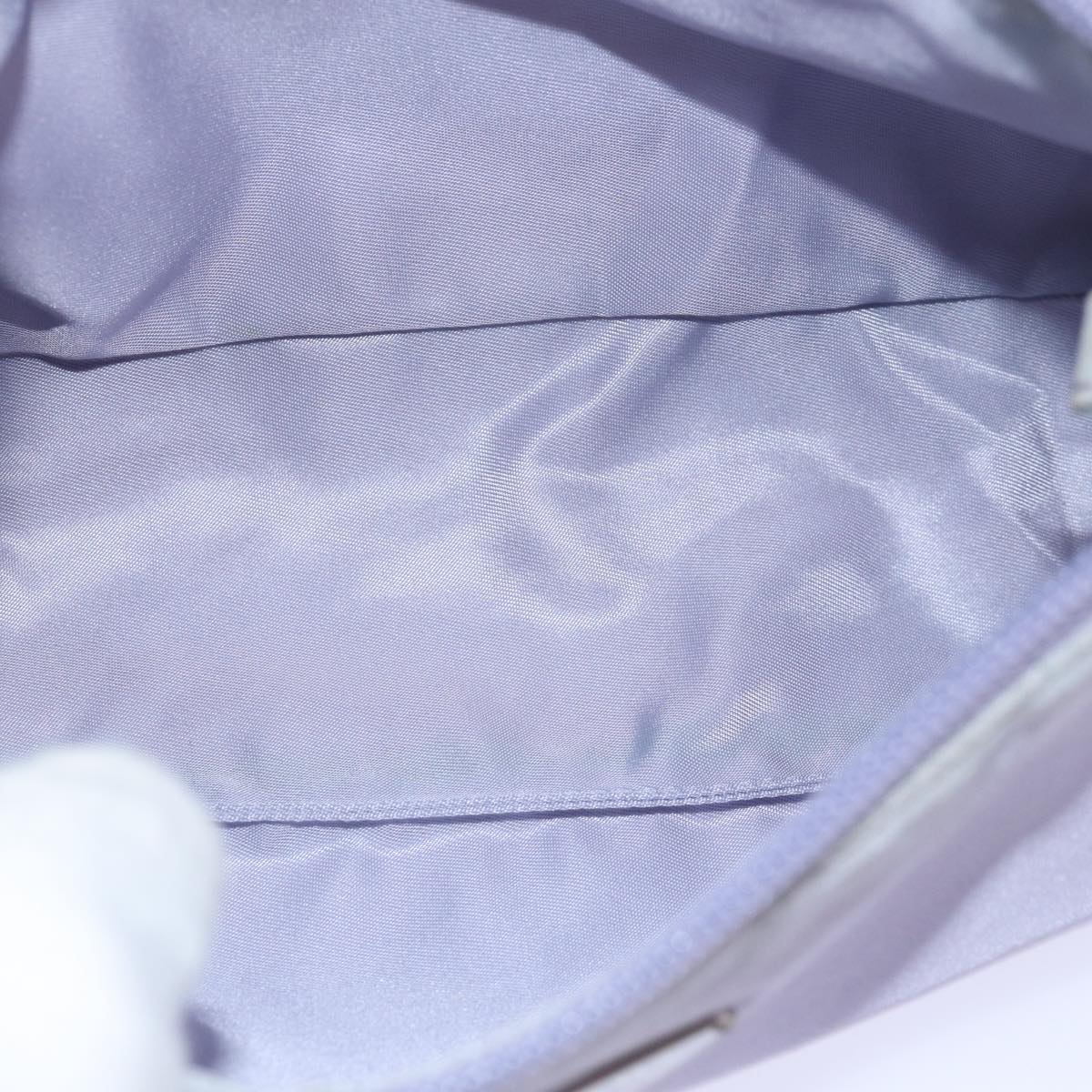 Prada Purple Leather Tessuto