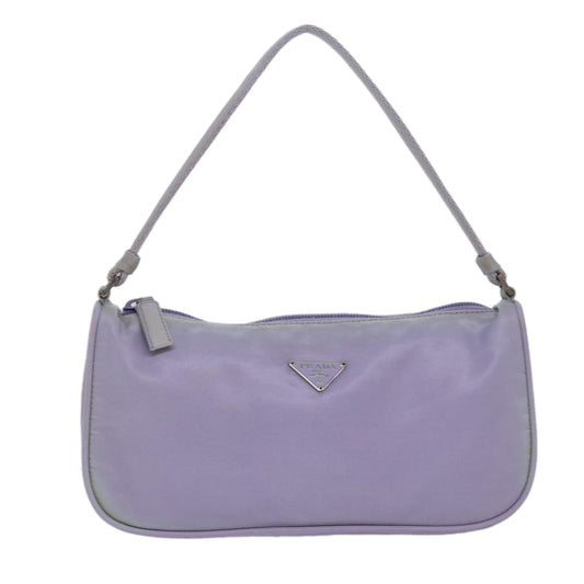 Prada Purple Leather Tessuto