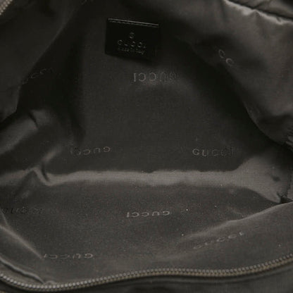 Gucci Black Canvas Gg Nylon