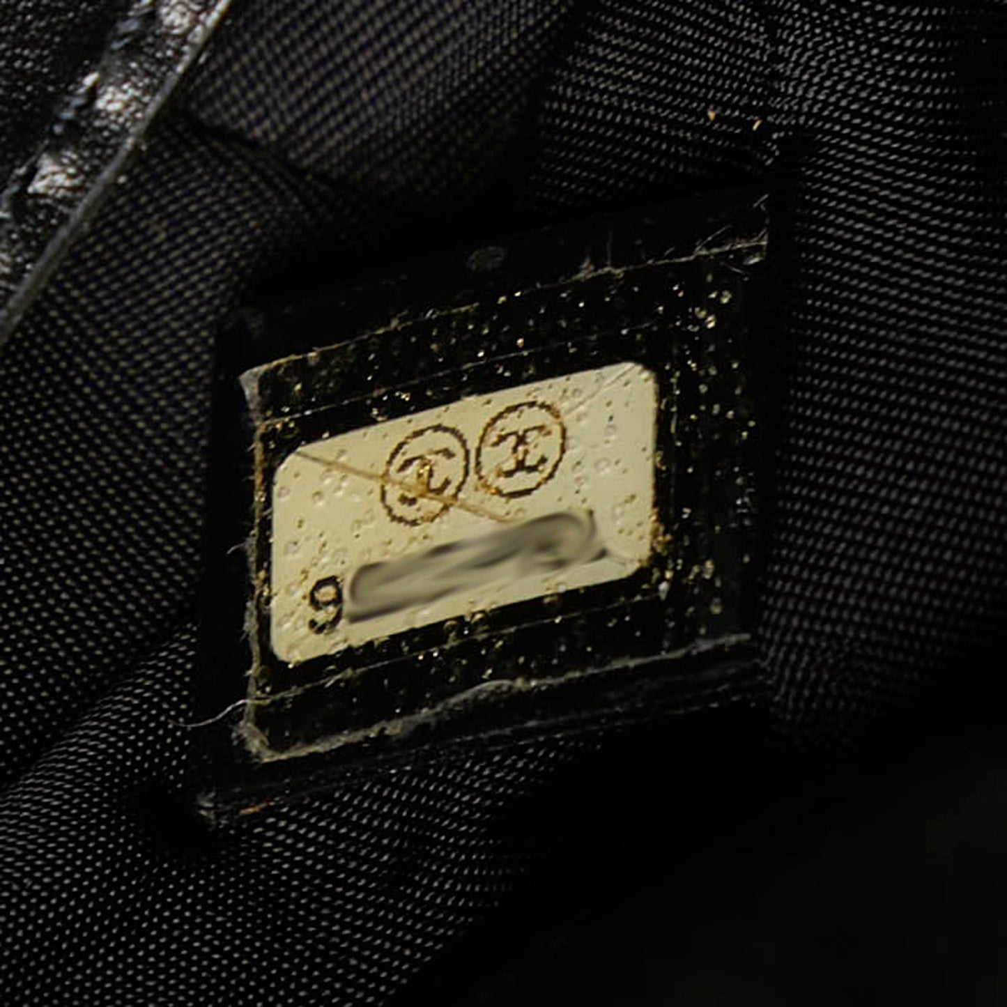 Chanel Brown Synthetic Travel Line