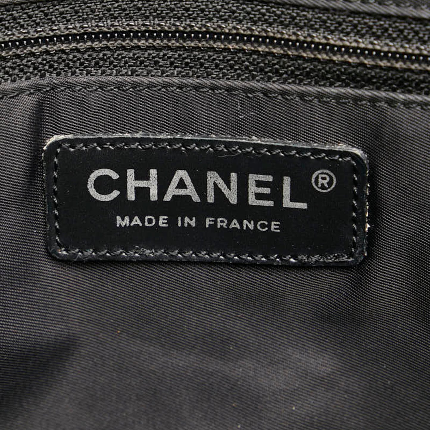 Chanel Brown Synthetic Travel Line
