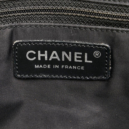 Chanel Brown Synthetic Travel Line