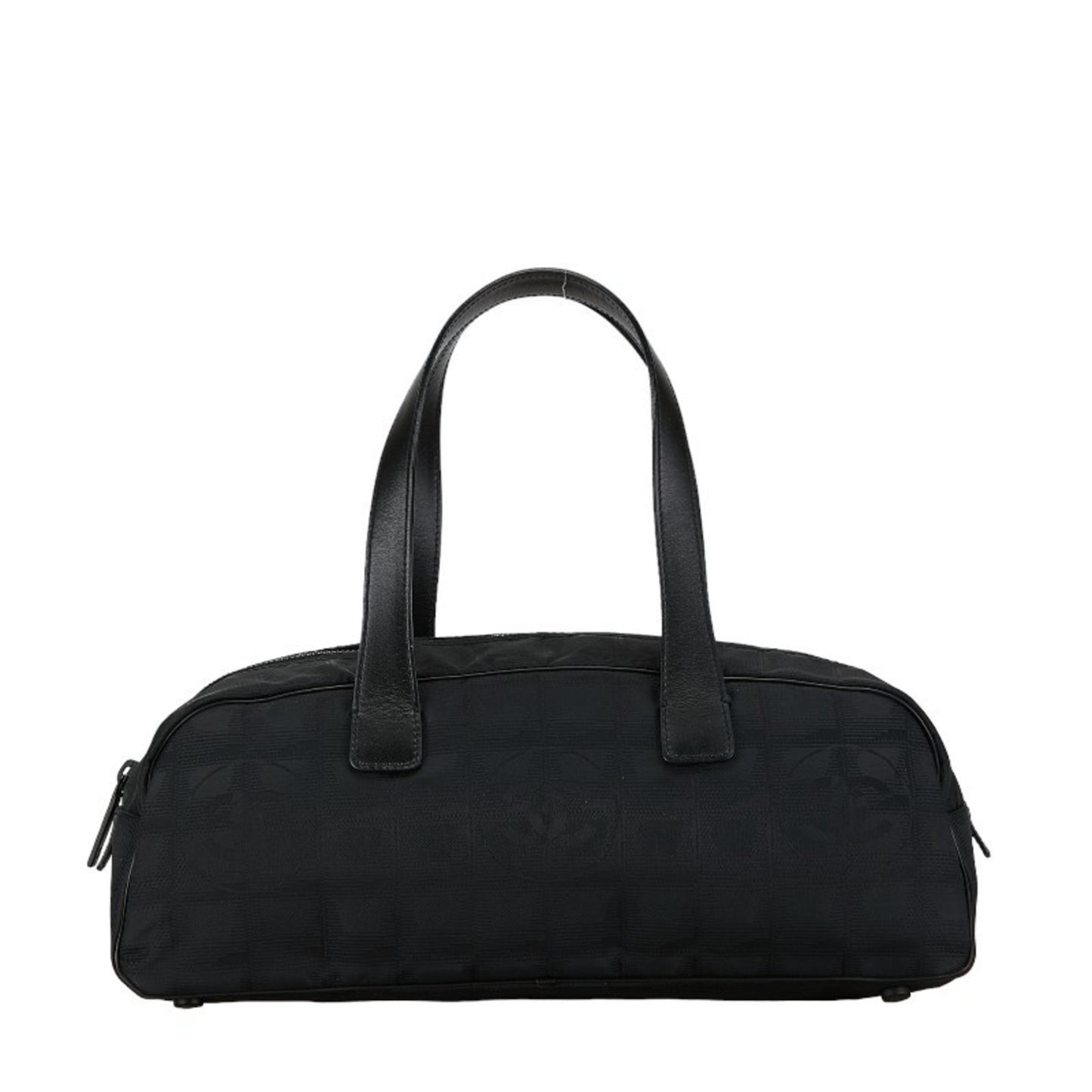 Chanel Black Leather Travel Line