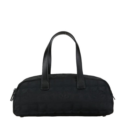 Chanel Black Leather Travel Line