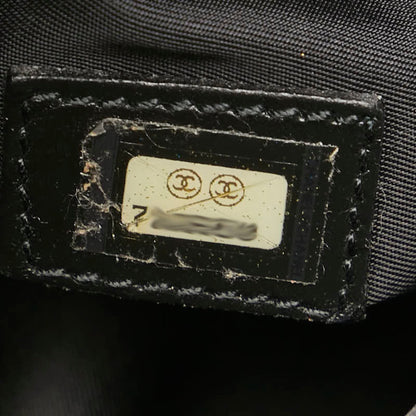 Chanel Black Leather Travel Line