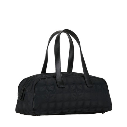 Chanel Black Leather Travel Line