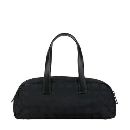 Chanel Black Leather Travel Line