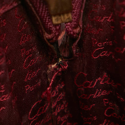 Cartier Red Leather Must De Cartier
