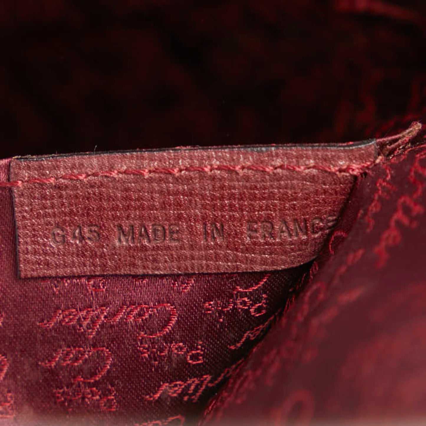 Cartier Red Leather Must De Cartier