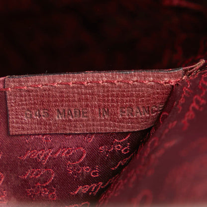 Cartier Red Leather Must De Cartier