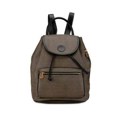 Fendi Gray Canvas Zucchino