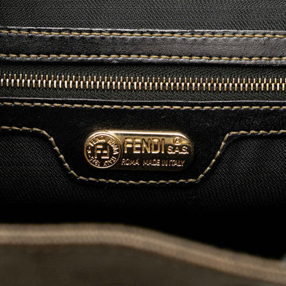 Fendi Gray Canvas Zucchino