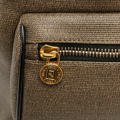 Fendi Gray Canvas Zucchino