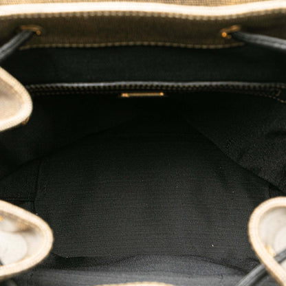 Fendi Gray Canvas Zucchino