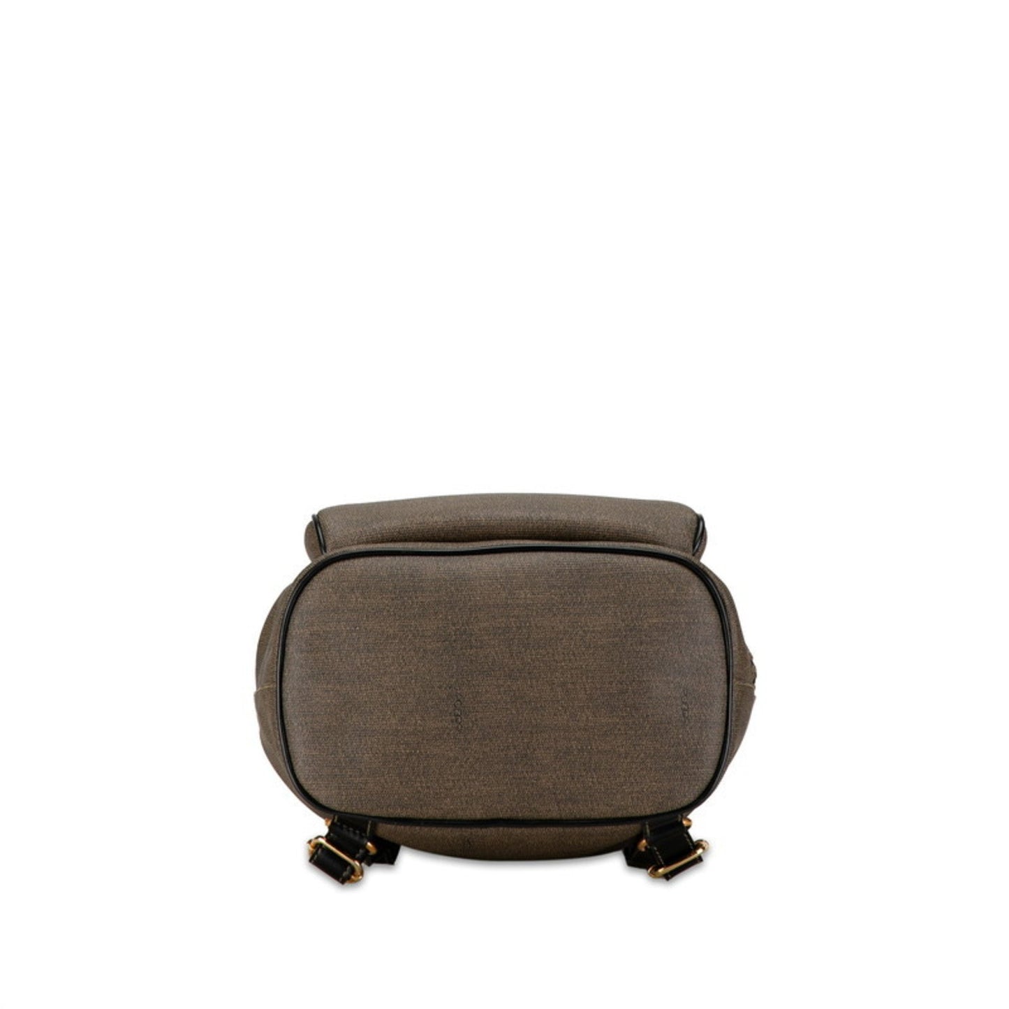 Fendi Gray Canvas Zucchino
