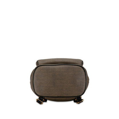 Fendi Gray Canvas Zucchino