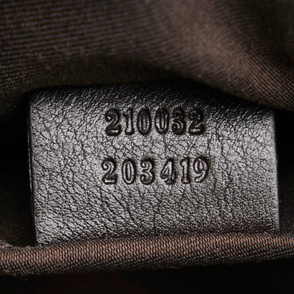 Gucci Brown Canvas Horsebit
