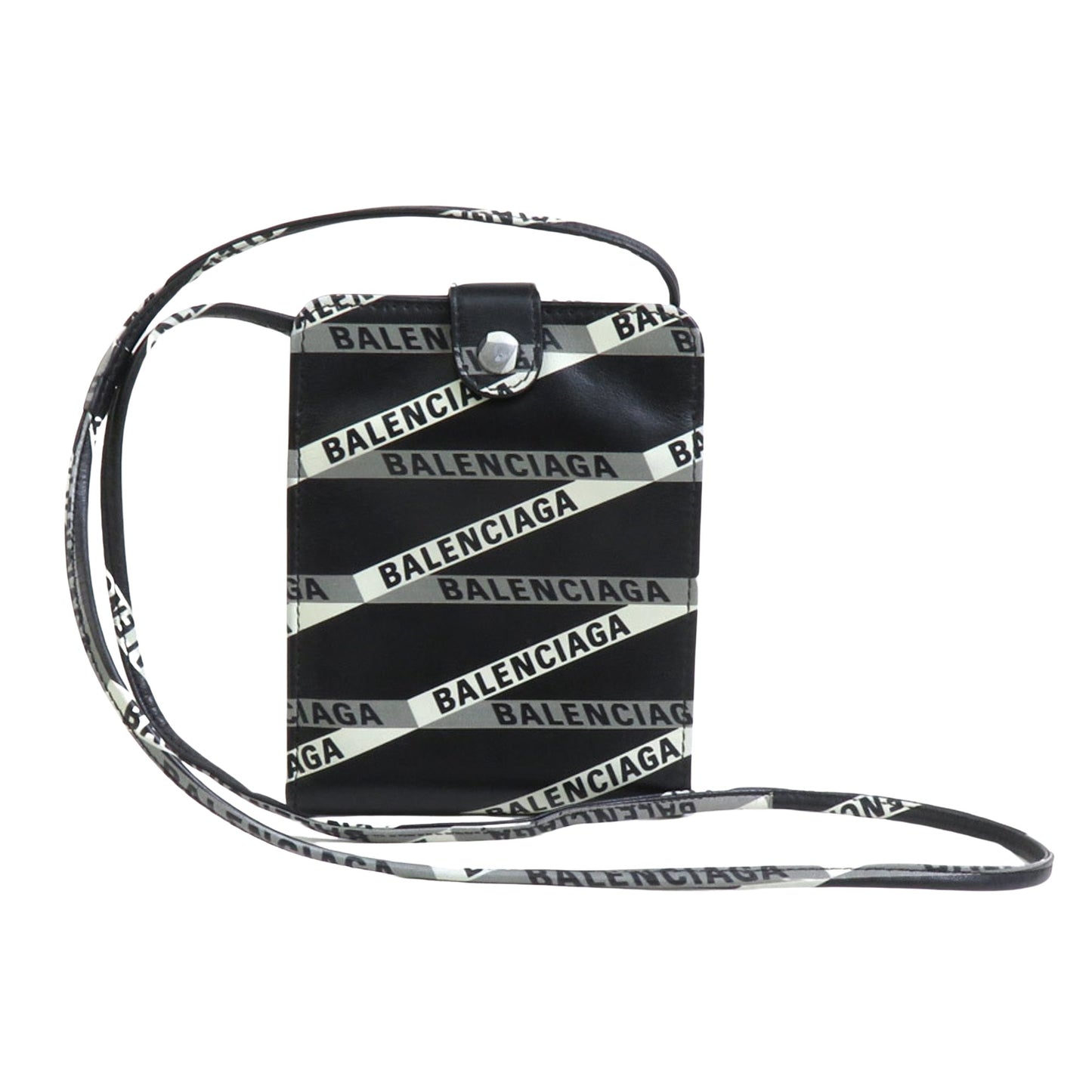 Balenciaga Black Leather Wallet