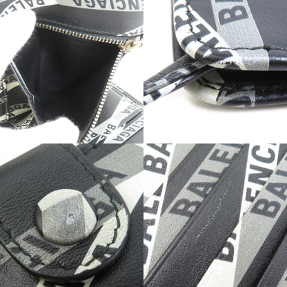 Balenciaga Black Leather Wallet