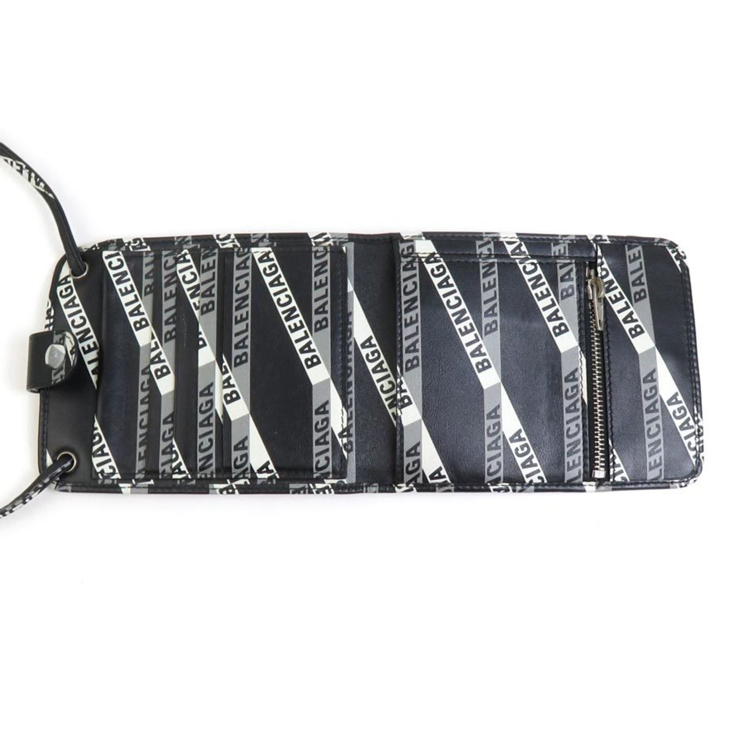 Balenciaga Black Leather Wallet